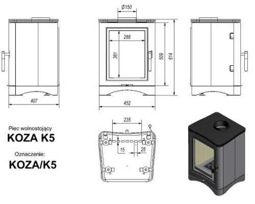 KOZA/K5/150 Kratki (Польша)