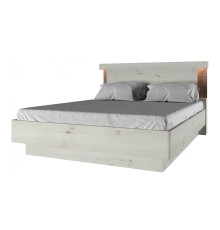 Кровать 160 P с подъемником, BJORK, цвет ольха полярная/оникс