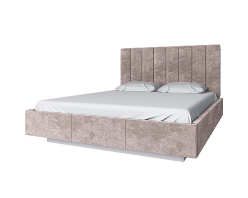 Кровать 160М с подъемником, OLIVIA,цвет вудлайн крем/дуб анкона