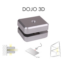 Светодиодный светильник для стеклянной полки DOJO WOOD 3D 4000К с проводом и мини штекером