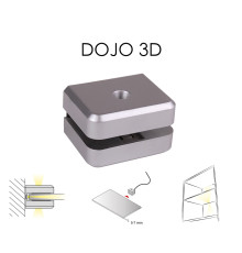 Светодиодный светильник для стеклянной полки DOJO WOOD 3D 4000К с проводом и мини штекером