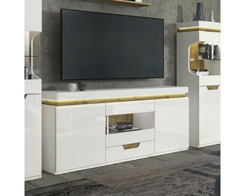 Подсветка для мебели TORINO Тумба RTV 1V2D1S,Тумба навесная 2D1S 350/1550/350